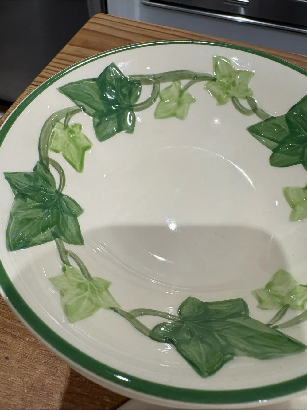 Vintage Franciscan Ivy Pattern Fruit Bowls - Set of 4